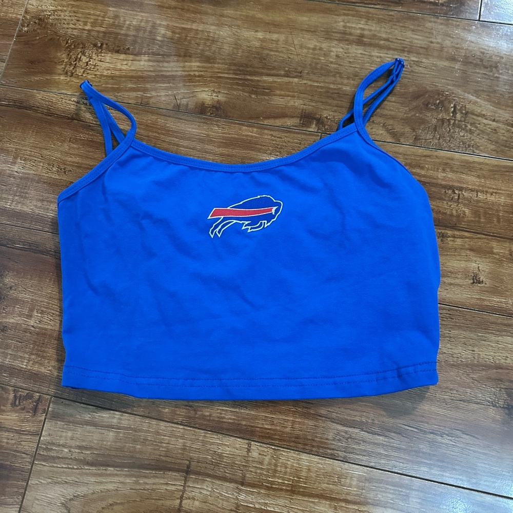 Blue Buffalo bills Crop Top